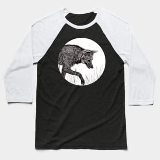 Maned wolf illustration Baseball T-Shirt